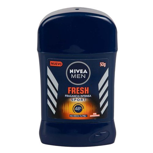 Antitranspirante sin alcohol NIVEA MEN Fresh Sport 50g