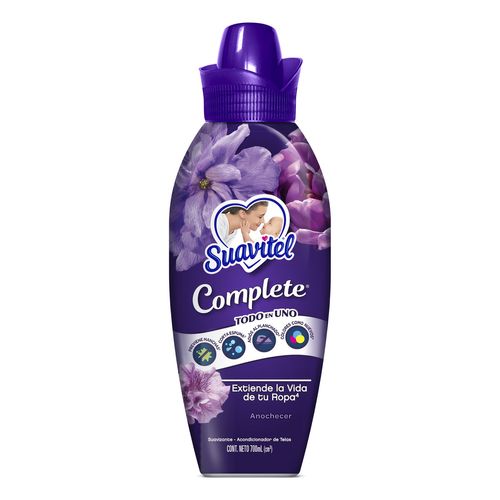 Suavizante de Telas Suavitel Complete Anochecer 700ml