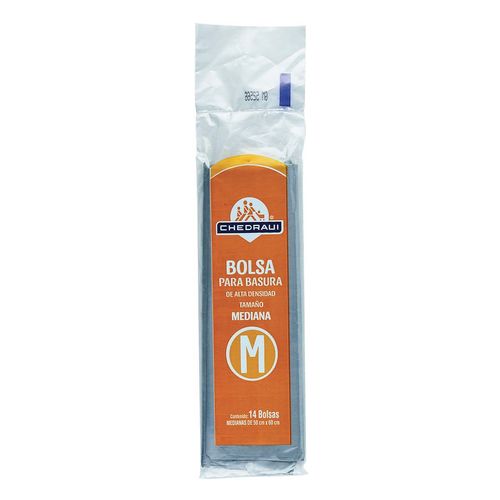 Bolsas Para Basura Chedraui Medianas con 14 Bolsas.