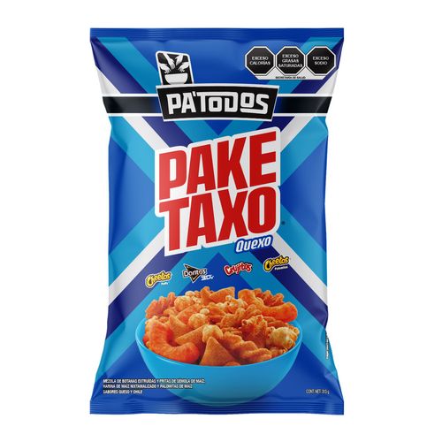 Botana Paketaxo Quexo Pa Todos 313g