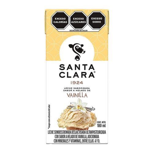 Leche Santa Clara Vainilla Ultra 180ml