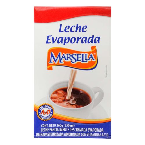 Leche Evaporada Marsella Brick 250ml