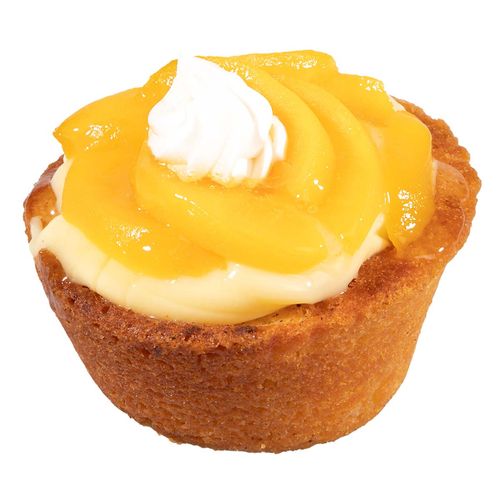 Tarta de Crema con Durazno