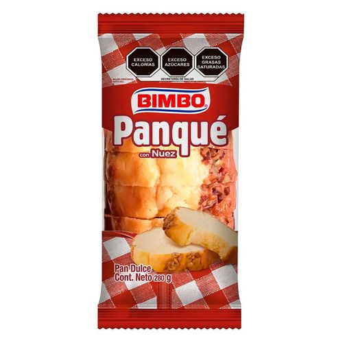 Panque Bimbo Nuez 280 g