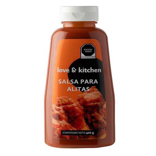 Salsa para Alitas Love & Kitchen 420 gr