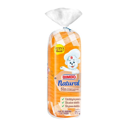 Pan Bimbo Natural 610g
