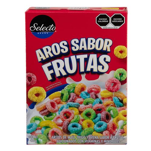 Cereal Selecto Aros de Frutas 410g