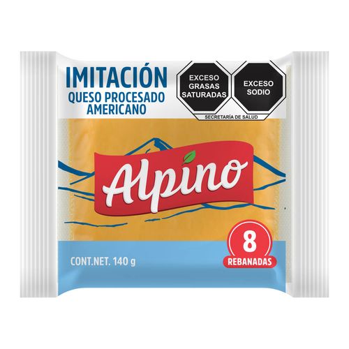 Queso Tipo Americano Alpino 140g