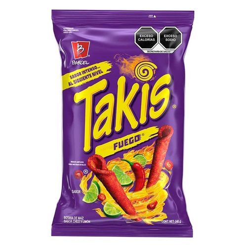 Botana Takis Fuego 240g