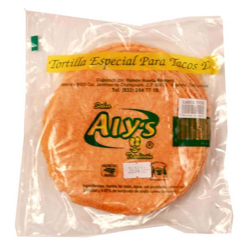 Tortillas De Maíz Blanditos Aly´S con 25 Piezas