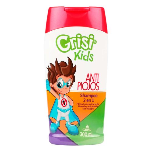 Shampoo Grisi Kids 2 en 1 Antipiojos