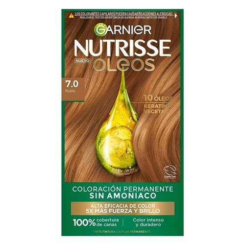 Tinte Nutrisse Oleos Rubio 7.0 1 Pieza
