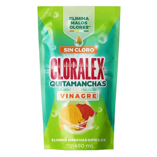 Quitamanchas Cloralex Vinagre Pouch 450ml