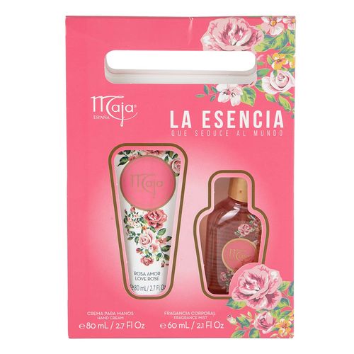 Fragancia Maja Love Rose Dama Estuche