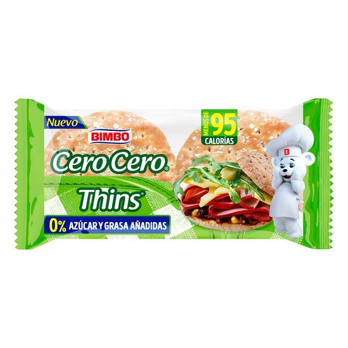 Pan Bimbo Thins Cero Cero 255g