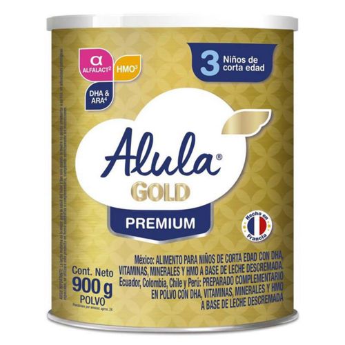 Fórmula Infantil Alula Gold 3 Niños Lata 900g