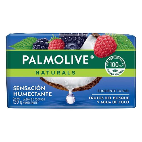 Jabón de Tocador Palmolive Naturals Frutos y Agua de Coco 120g