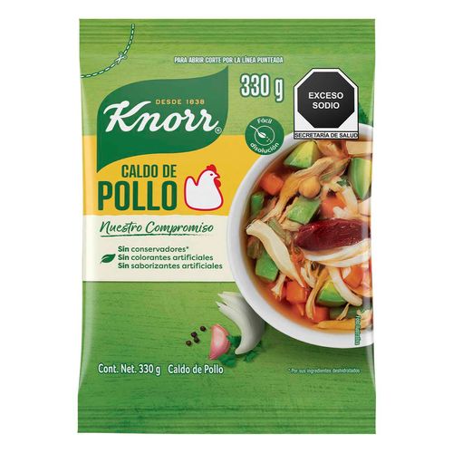 Caldo de Pollo Knorr en Polvo 330g