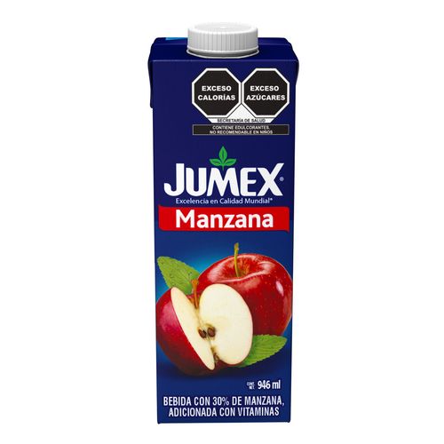 Nectar Jumex Manzana Cartón 946ml