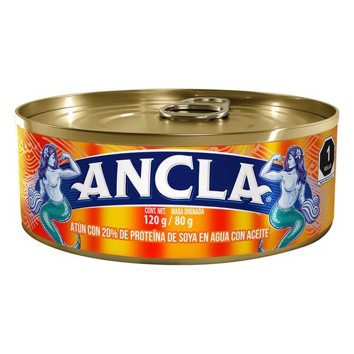 Atún Ancla Aceite Aleta Amarilla 120g