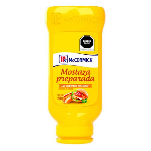 Mostaza McCormick Squeeze 220g