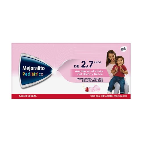 Mejoralito Paracetamol 30 Tabletas