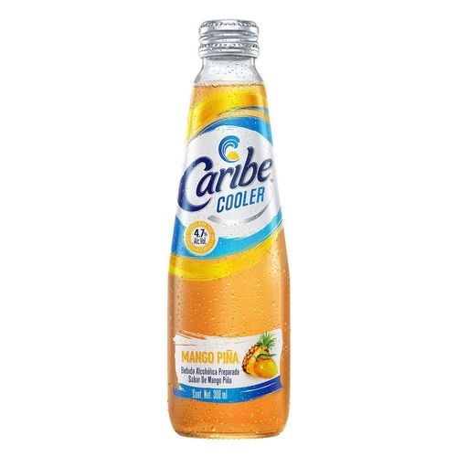 Bebida Caribe Cooler mango y piña 300ml