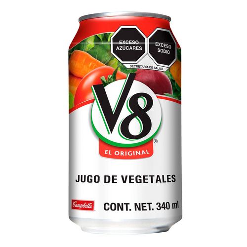 Jugo V8 Campbells 340ml