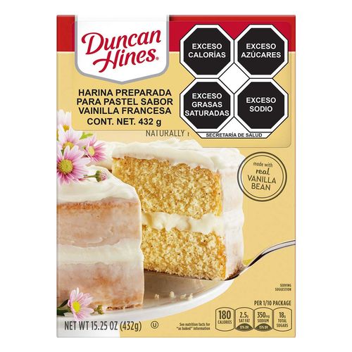 Harina para Pastel Duncan Hines Signature French Vanilla 432g.