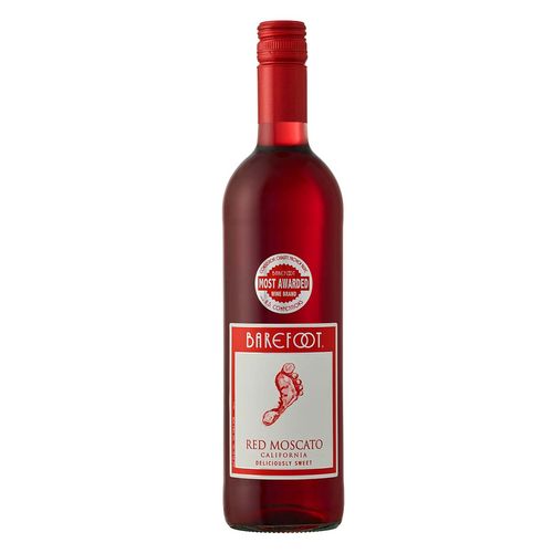 Vino Barefoot Red Moscato EUA 750ml