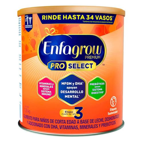Fórmula Infantil Enfagrow Etapa 3 1.35Kg