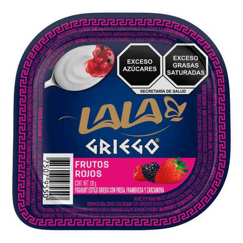 Yoghurt Batido Lala Griego Frutos Rojos 120g