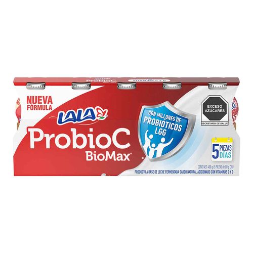 Yoghurt Natural Bebible ProbioC Lala 5 Piezas de 80g