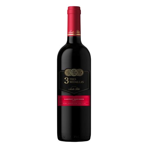 Vino Tinto Santa Rita Tres Medallas Cabernet Sauvignon 750 ml