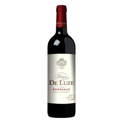 Vino Tinto Frances Baron de Luze Merlot Cabernet 750ml