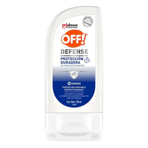 Repelente de Insectos en Gel OFF! Defense 100ml