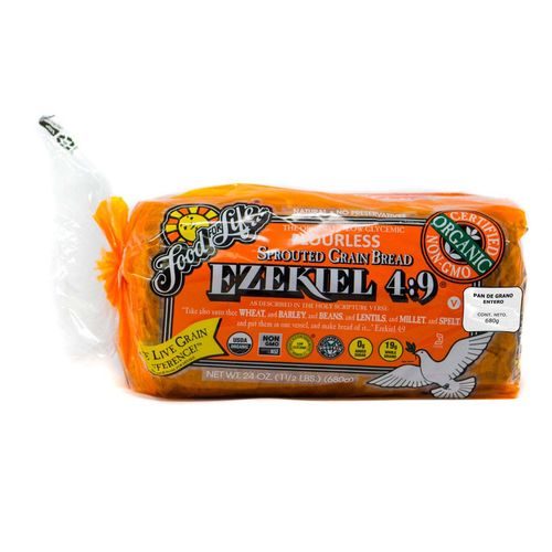 Pan Grano Entero Ezekiel Food for Life Congelado 680g