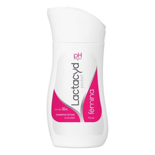 Shampoo Íntimo Lactacyd Femina de Uso Diario Botella de 80ml