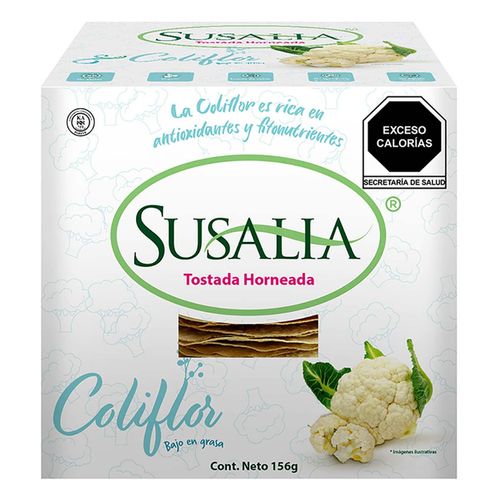 Tostada Susalia Horneada Coliflor 156g