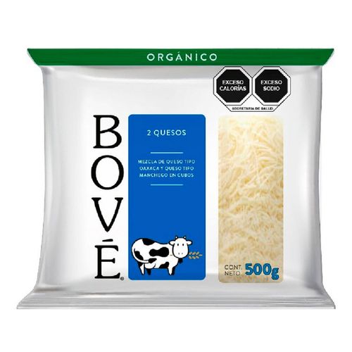 Queso Bové Mezcla Moz Oax Orgánico 500g