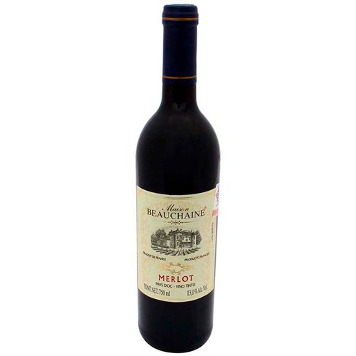 Vino Tinto Frances Beauchaine Merlot 750ml