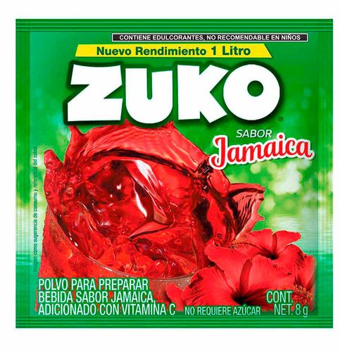 Saborizante ZUKO Sabor Jamaica Rinde 1 Litro 8g