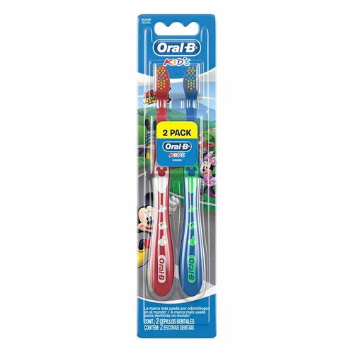 Cepillos Dentales Oral-B Kids Mickey 2 Unidades