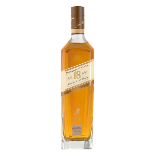 Whisky Johnnie Walker 18 Blended Scotch  750ml