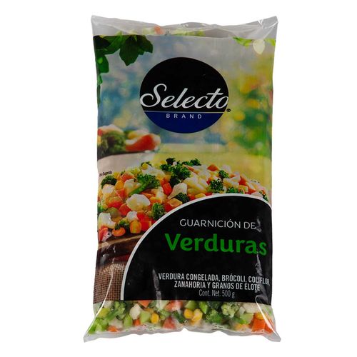 Guarnición de Verduras Selecto Brand Congelada 500g