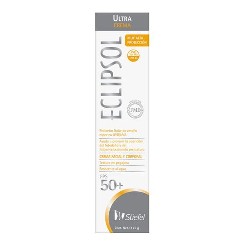 Protector Solar Eclipsol Muy Alta Protección FPS 50+ Ultra Crema 125g