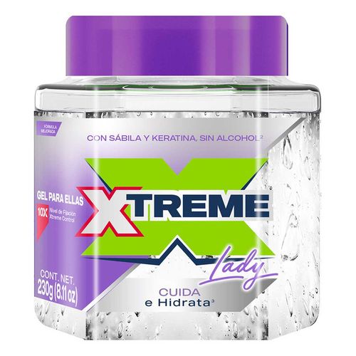 Gel para Peinar Lady Xtreme Tarro 230g
