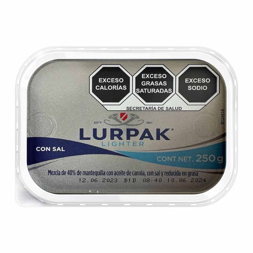 Mantequilla Untable Light con Sal Lurpak 250g