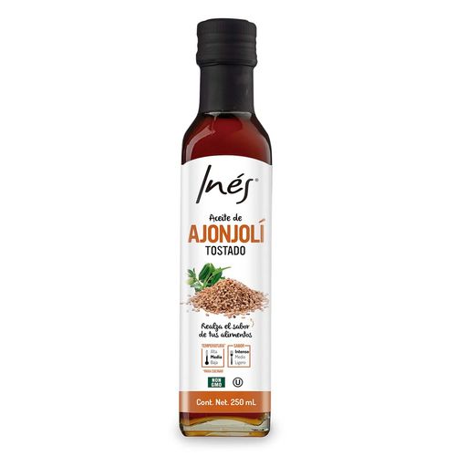 Aceite de Ajonjolí Tostado Inés 250ml