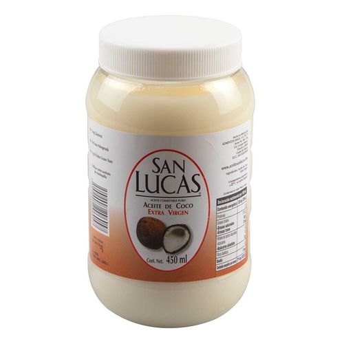 Aceite de Coco San Lucas Extra Virgen 450ml